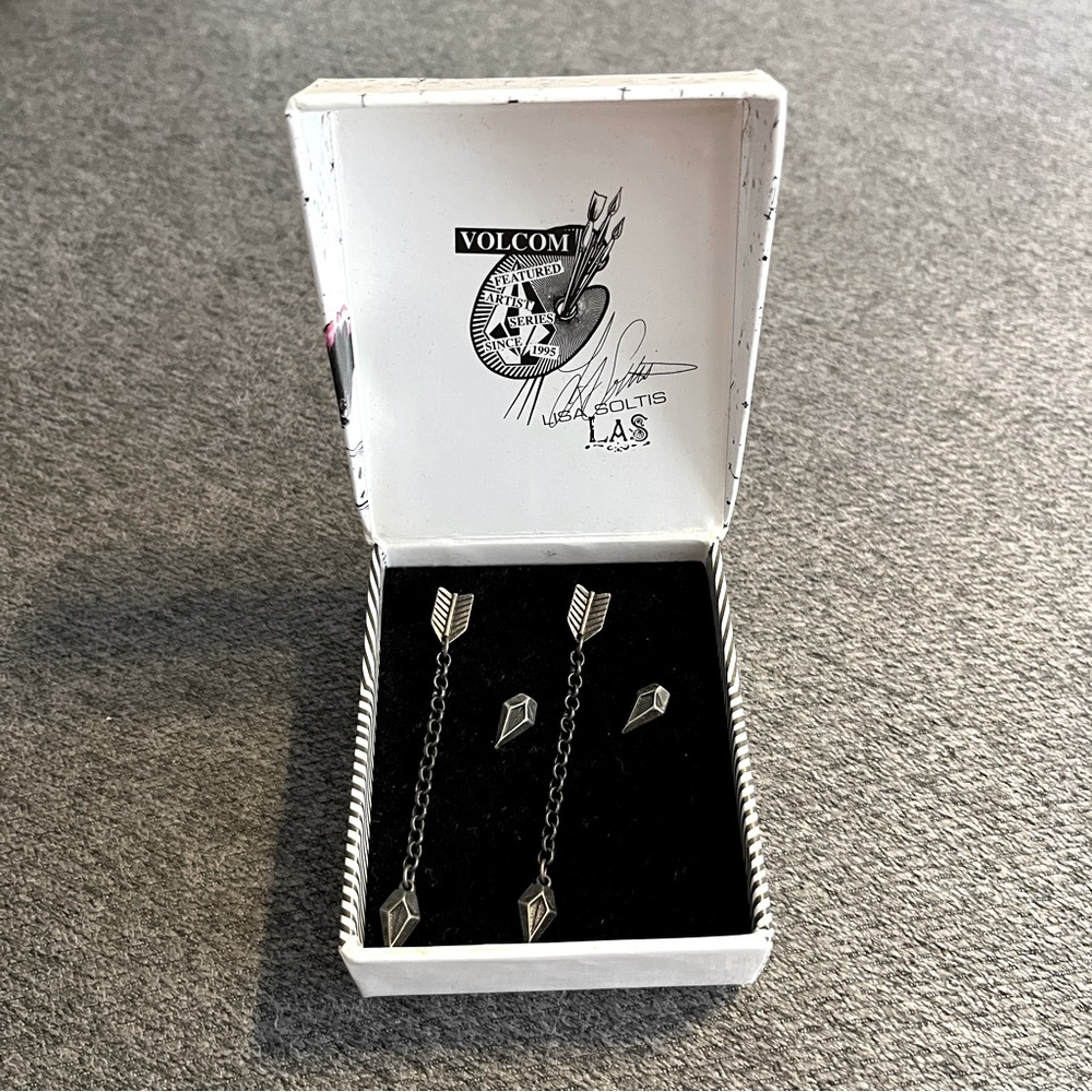 RARE Volcom Earrings